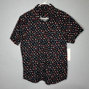 No Boundaries Short Sleeve Button Up
